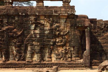 Teras filler, Angkor Thom, Siem Reap, Kamboçya