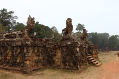 Teras filler, Angkor Thom, Siem Reap, Kamboçya