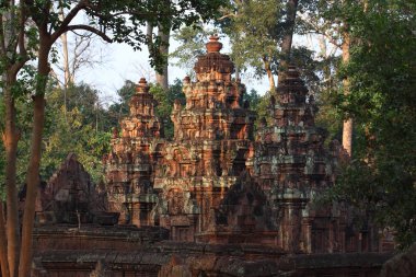 Tapınak Banteay Srei Angkor içinde