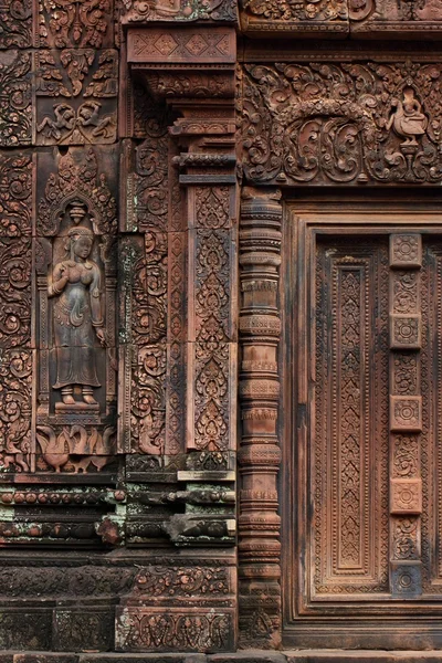 Ναό Banteay Srei στο Ανγκόρ — Φωτογραφία Αρχείου