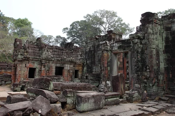 Templo Preah Khan em Angkor, Siem Reap, Camboja — Fotografia de Stock