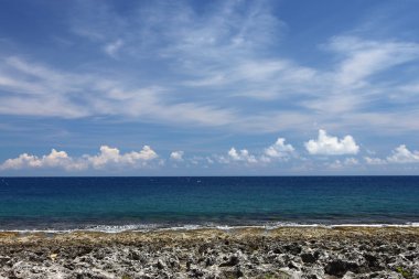Tayvan küçük Adası deniz kıyısı