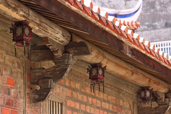 Wooden old Temple — Stock Photo, Image