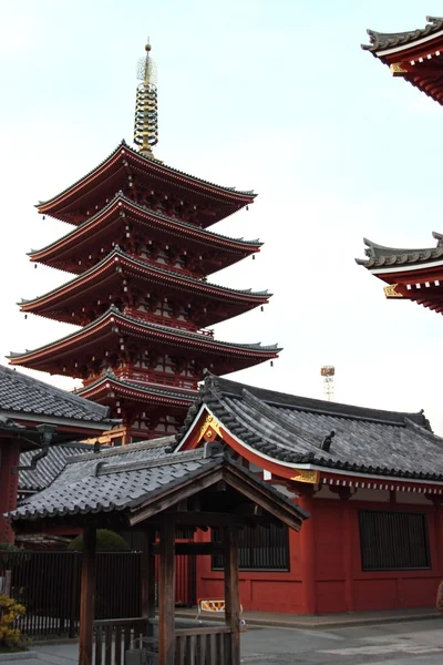 Σενσότζι Asakusa Kannon ναό — Φωτογραφία Αρχείου