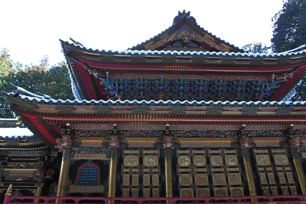 Templo de Taiyuin parte do Templo de Rinnouji — Fotografia de Stock