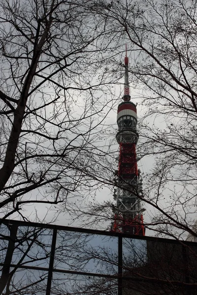 Ein Blick auf den Tokyoturm — Stockfoto