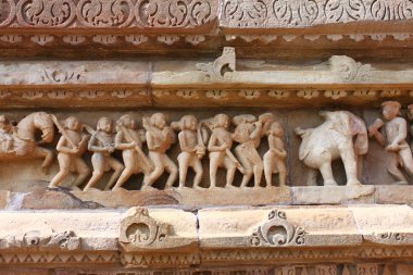 Khajuraho Tapınağı ve onların erotik heykeller, Hindistan