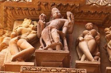 Khajuraho Tapınağı ve onların erotik heykeller, Hindistan