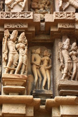 Khajuraho Tapınağı ve onların erotik heykeller, Hindistan