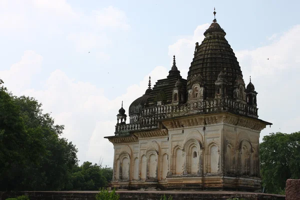 Khajuraho templomok és a erotikus szobrok, India — Stock Fotó