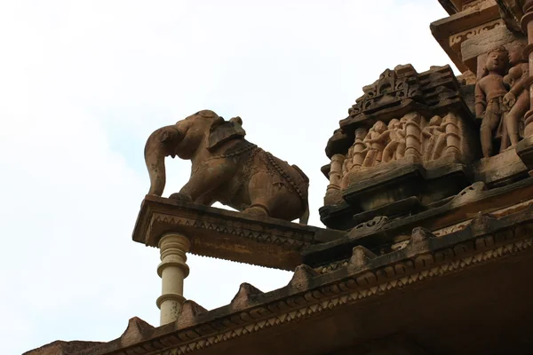Temples Khajuraho et leurs sculptures érotiques, Inde — Photo