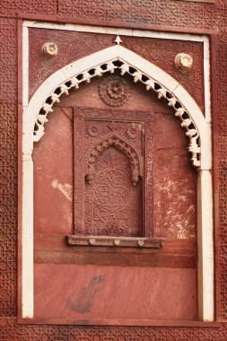 Agra Kalesi, Agra, Hindistan bulunan bir Unesco Dünya Mirası Sit alanı olan.