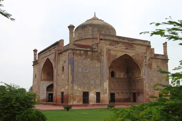 Chini ka Rauzah:Tomb Shukrullah/grób Shukrullah — Zdjęcie stockowe