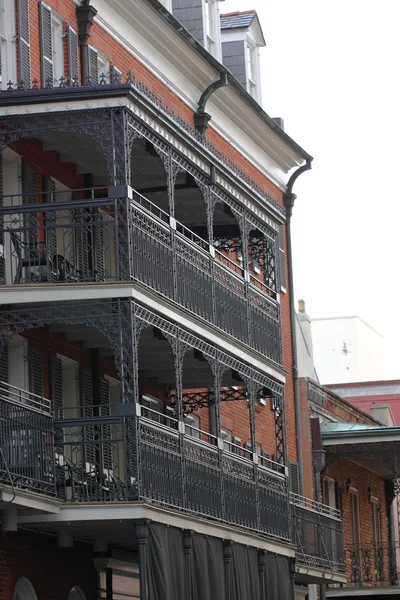 New Orleans French Quarter Caddesi — Stok fotoğraf