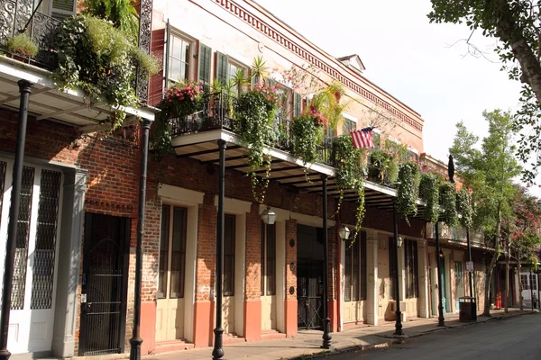 New Orleans French Quarter Caddesi — Stok fotoğraf