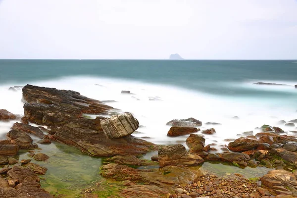 Pěst Kámen Jeden Nejznámějších Divů Wanli New Taipei City Taiwan — Stock fotografie