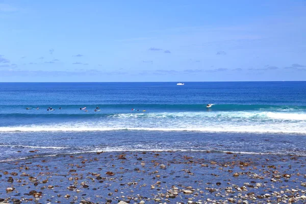 Vue Depuis Zone Loisirs Jinzun Spot Surf Côté Port Jinzun — Photo