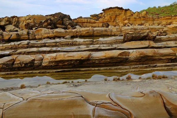 Xiaoyeliu Malerisches Gebiet Taitung Osttaiwan Die Geologie Und Topographie Hier — Stockfoto