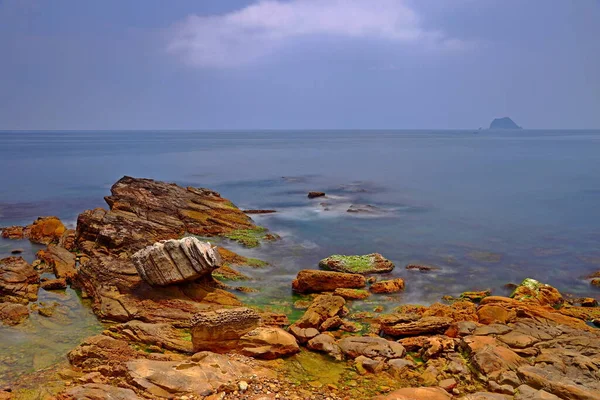 Pěst Kámen Jeden Nejznámějších Divů Wanli New Taipei City Taiwan — Stock fotografie