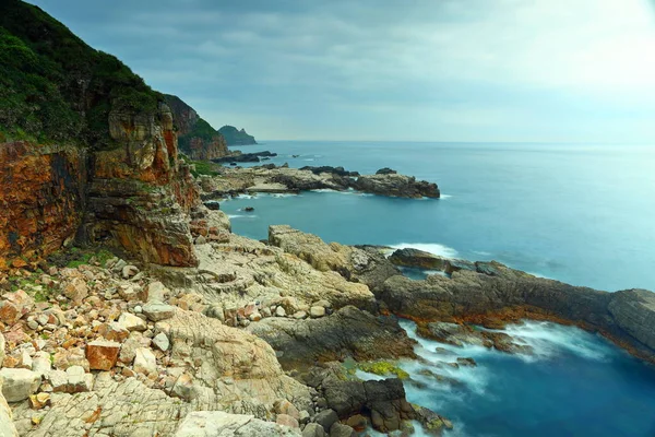 Longdong Bay Northeast Coast Taiwan New Taipei City Yilan National — Stock Photo, Image