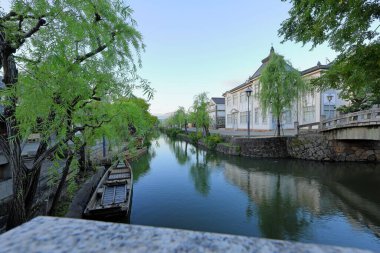 Kurashiki Bikan Tarihi Bölgesi, Kurashiki, Okayama, Japonya 'da turistik bir yer.