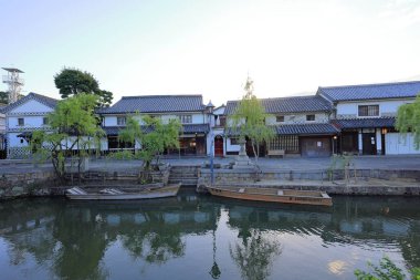 Kurashiki Bikan Tarihi Bölgesi, Kurashiki, Okayama, Japonya 'da turistik bir yer.