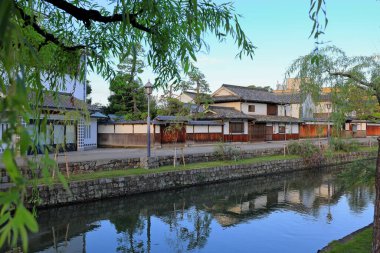 Kurashiki Bikan Tarihi Bölgesi, Kurashiki, Okayama, Japonya 'da turistik bir yer.