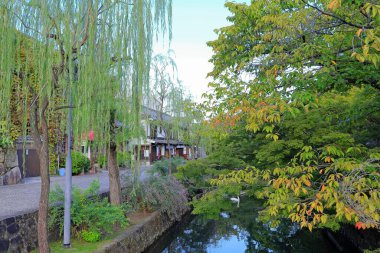 Kurashiki Bikan Tarihi Bölgesi, Kurashiki, Okayama, Japonya 'da turistik bir yer.