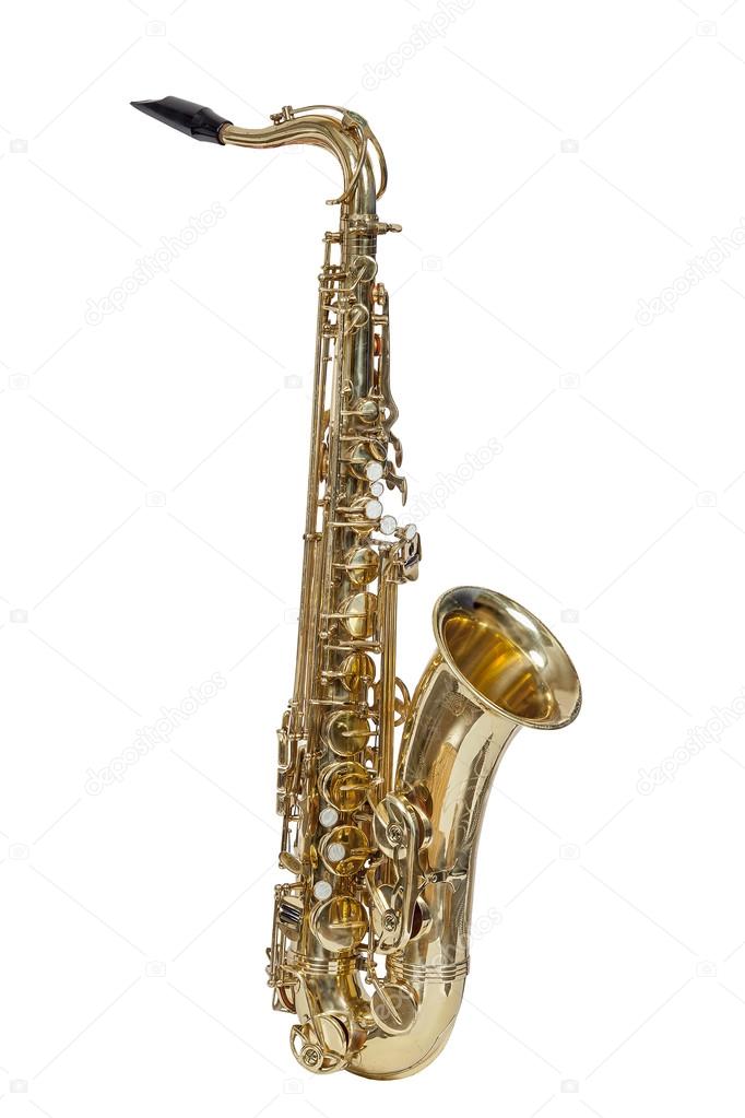 musical instrument tenor saxophone