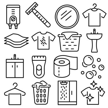 Tuvalet ve Banyo Özellikleri Simgesi Taslak Biçimi (Bölüm 4)