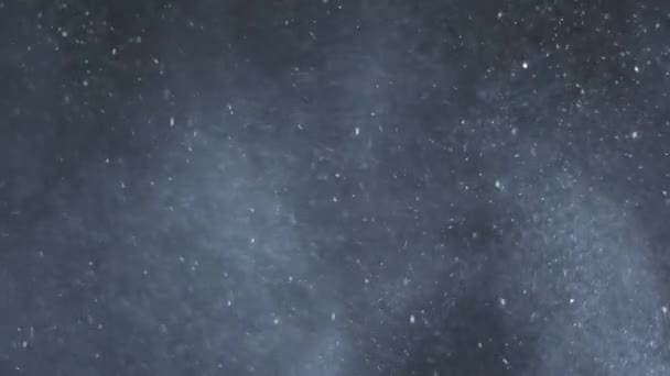 Υπόβαθρο του φυσικού επιπλέουν σωματίδια σκόνης — Αρχείο Βίντεο