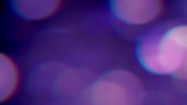 Mavi soyut ışıklar bokeh arka plan döngü