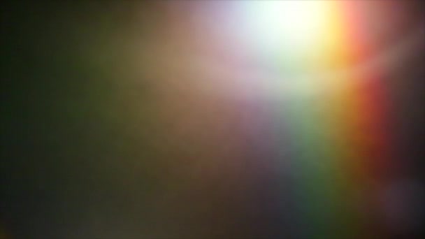 Stage Light Fog Rotating Colorful Light — Stock Video