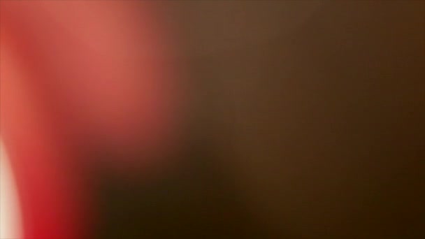 Sun Flares sur fond noir Tourner en studio — Video