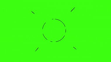 2B çizgi film Fx paketi 4k 10 enerji öğeleri