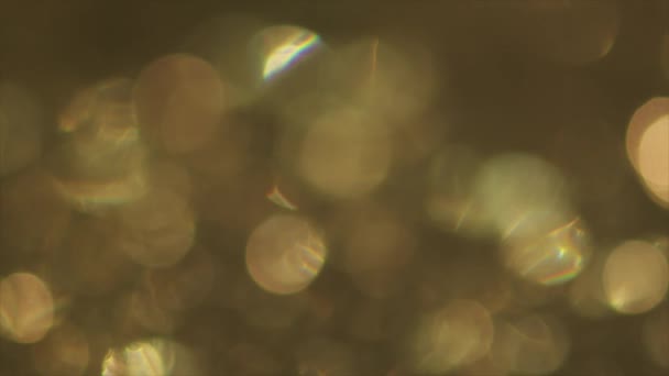 4K Distant hors foyer Bokeh Jaune 
