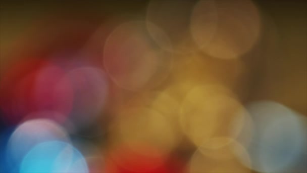 4K éloigné hors foyer Bokeh coloré 