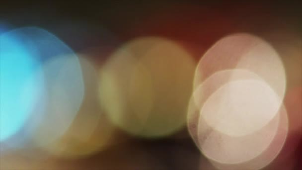 4K éloigné hors foyer Bokeh coloré 