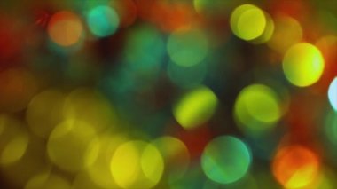 4 k uzak dışarı-in odak Bokeh renkli