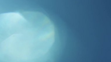 4 k mavi soyut ışıklar Bokeh arka plan