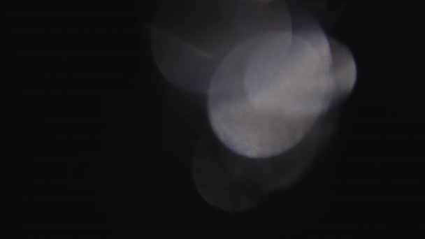 4 k バイオレット抽象ライト背景のボケ味 — ストック動画
