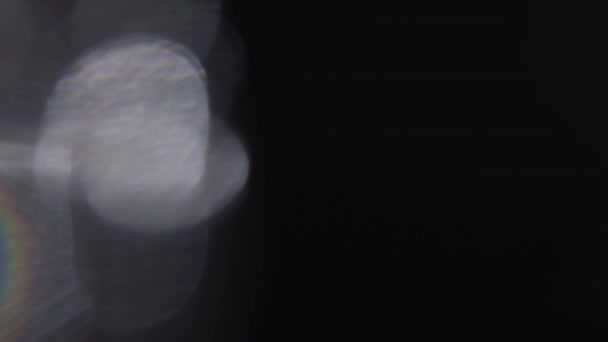 4K Violet Abstrak Lampu Bokeh Latar Belakang — Stok Video