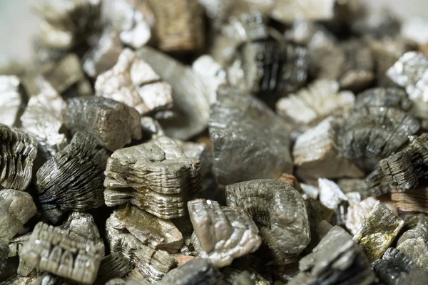 Amostras de vermiculite mineral para produção — Fotografia de Stock