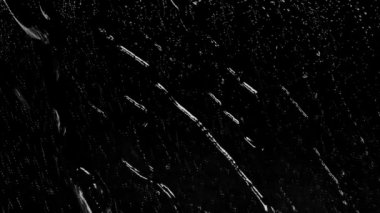 Yağmur cam beyaz su damlaları.