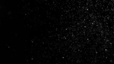 Soyut ışık ve toz parçacıkları