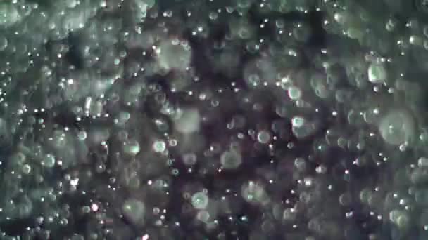 추상적인 빛과 먼지 입자 — 비디오