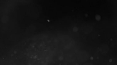 Soyut ışık ve toz parçacıkları