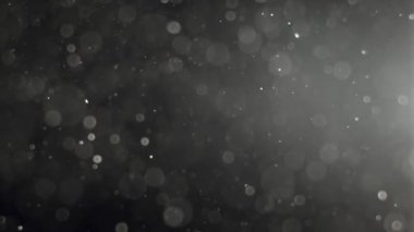 Soyut ışık ve toz parçacıkları