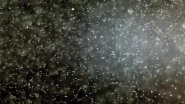 Soyut ışık ve toz parçacıkları