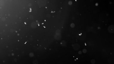 Soyut ışık ve toz parçacıkları